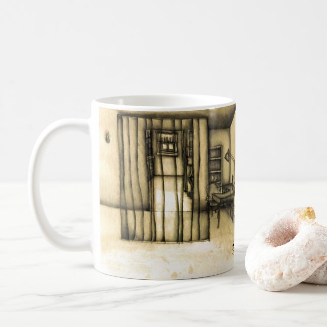 Taza De Café ejgoldguru - Calle Norton (Con donut)