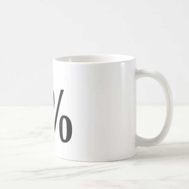 Taza De Café el 1% (Derecha)