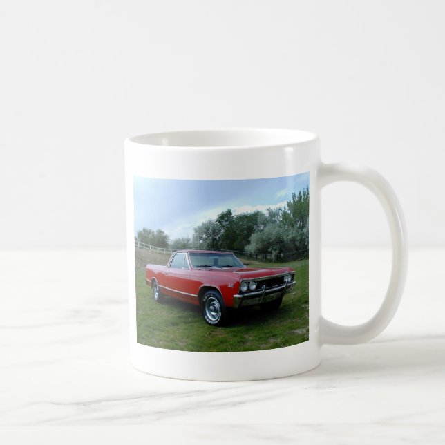 Taza De Café EL 1967 de Chevrolet Chevelle Camino (Derecha)