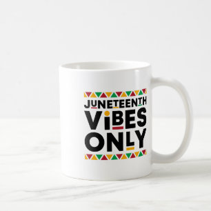 Taza De Café El 19 de junio sólo vibes la historia negra de los