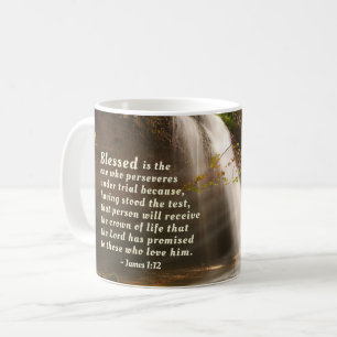 Taza De Café El 1:12 Blessed de James es la persona que