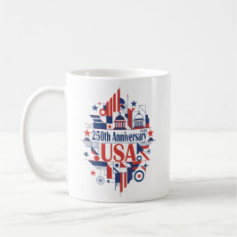 Taza De Café El 250.º aniversario de Estados Unidos
