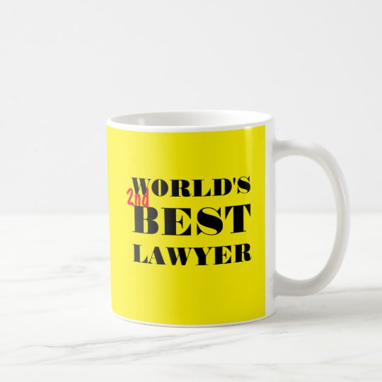 Taza De Cafe El 2do Mejor Abogado Del Mundo Zazzle Es