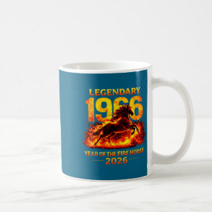 Taza De Café El 60 cumpleaños del Caballo de Fuego de 1966