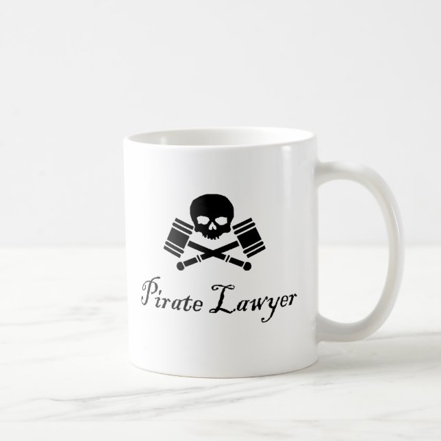 Taza De Café El abogado del pirata hostil asume el control la (Derecha)