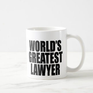 Taza De Café El abogado más grande del mundo