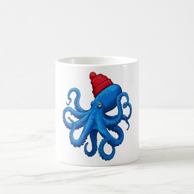 Taza De Café El abrazo cotidiano: Edición Octopus (Centro)