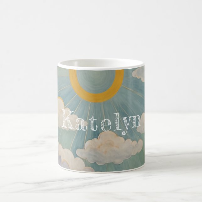 Taza De Café El abrazo de Daybreak personalizado (Centro)