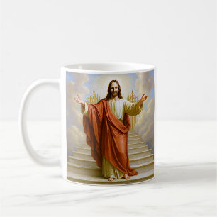 Taza De Café El abrazo del cielo a Jesús