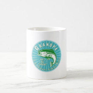 Taza De Café "El abuelo es mi amigo pescador"