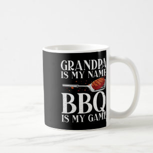 Taza De Café El Abuelo Es Mi Nombre Bbq Es Mi Parrillada De Jue