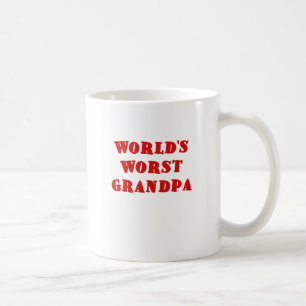 Taza De Café El abuelo peor de los mundos