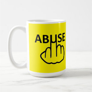 Taza De Café El Abuso De Pájaros Mug Es Triste