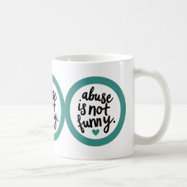 Taza De Café El abuso no es divertido