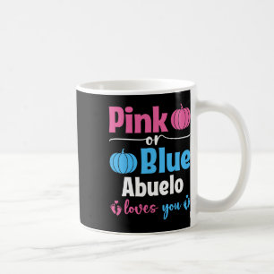 Taza De Café El Abuso Rosa O Azul Te Ama La Calabaza Género Rev