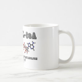 Taza De Café El Acetilo-CoA incluso no piensa en metabolismo