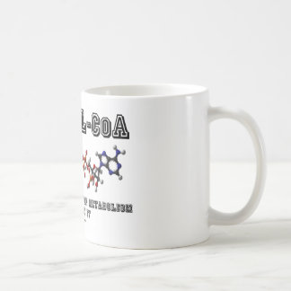 Taza De Café El Acetilo-CoA incluso no piensa en metabolismo