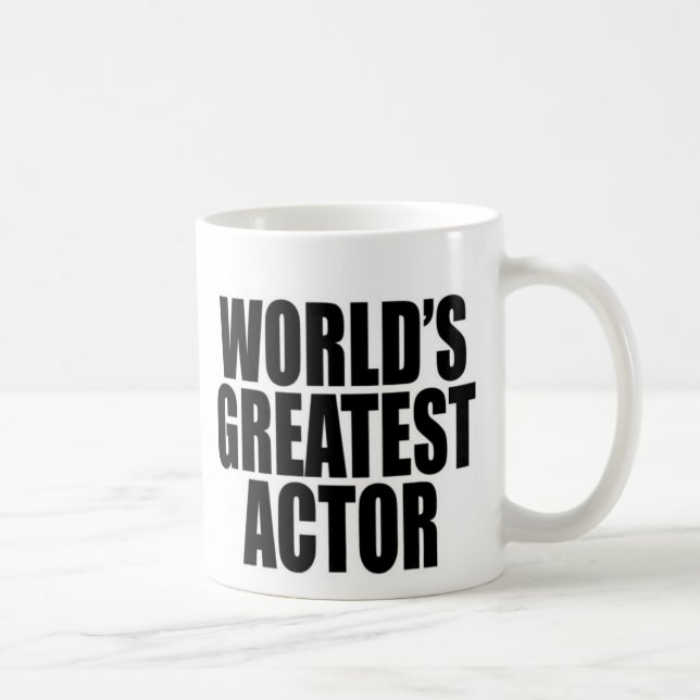Taza De Café El actor más grande del mundo (Derecha)