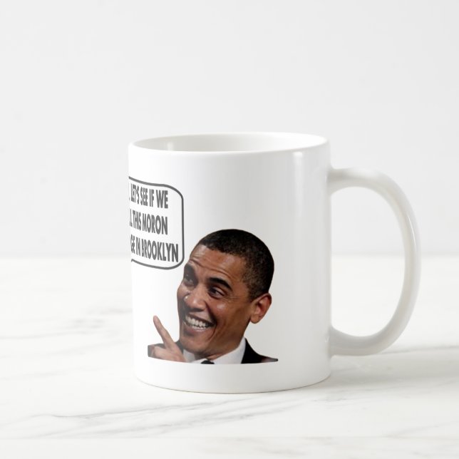 TAZA DE CAFÉ EL ACUERDO IRANÍ DE OBAMA (Derecha)