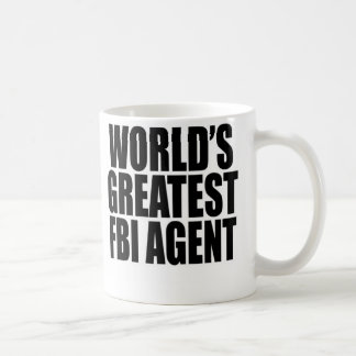 Taza De Café El agente del FBI más grande del mundo