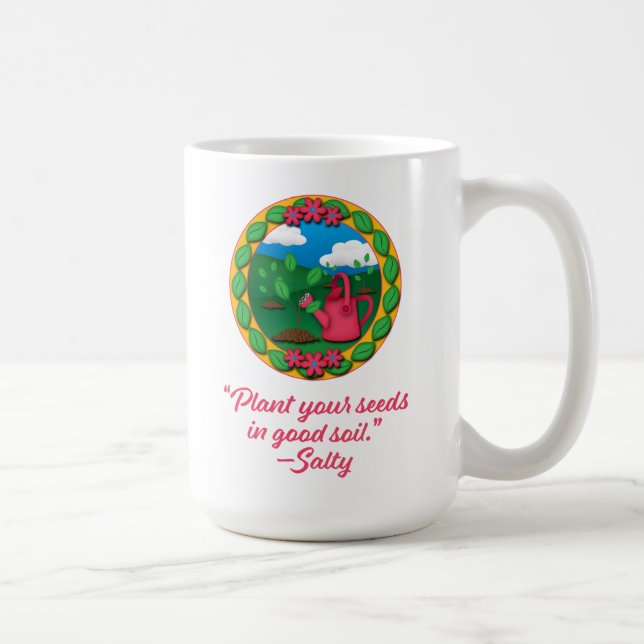 Taza De Café El agua puede cavar (Derecha)