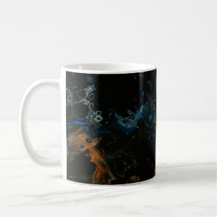 Taza De Café El agua salpicada en la fotografía de primer plano