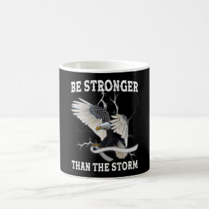 Taza De Café El águila de conciencia del Parkinson es más fuert