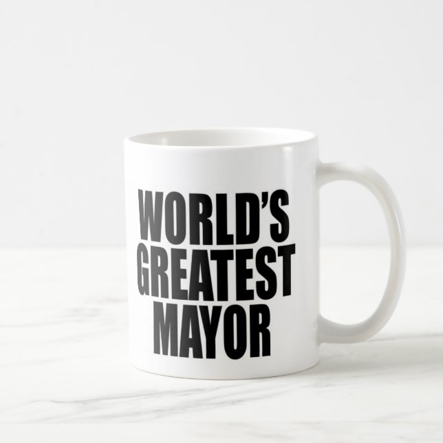 Taza De Café El alcalde más grande del mundo (Derecha)