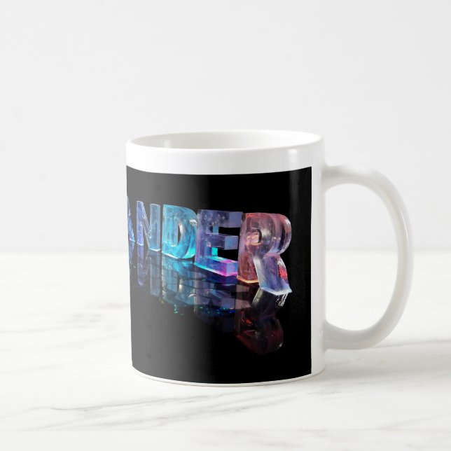 Taza De Café El Alexander conocido en luces (Derecha)
