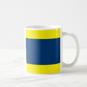 Taza De Café El alfabeto internacional señala D por medio de