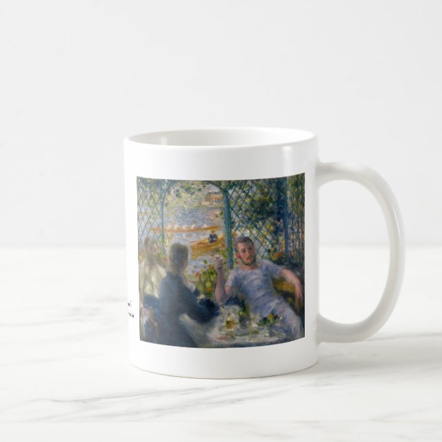 Taza De Café El almuerzo del Rower de Pierre-Auguste Renoir (Derecha)