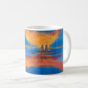 Taza De Café El amanecer en el mar   Emil Nolde  