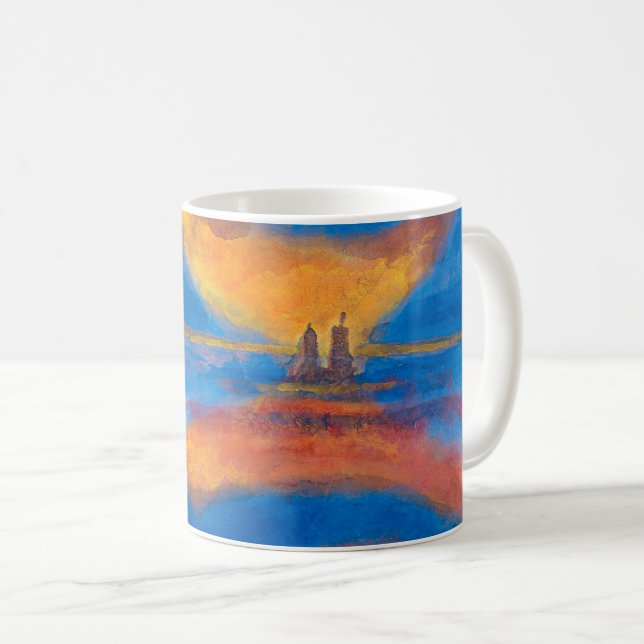 Taza De Café El amanecer en el mar | Emil Nolde | (Anverso derecho)