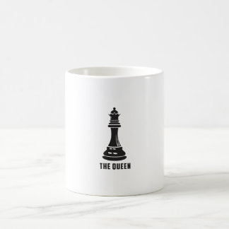 Taza De Café El amante del ajedrez de la reina