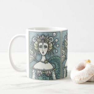 TAZA DE CAFÉ EL AMANTE MÉRMICO DE NEPTUNE GÓTICO