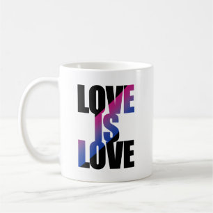 Taza De Café El amor bisexual es amor