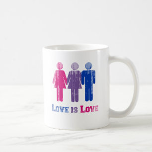 Taza De Café El amor bisexual es amor angustiado