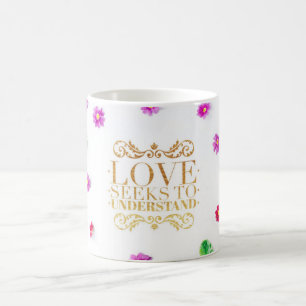 Taza De Café El amor busca entender, Daisy Mug