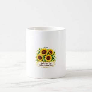Taza De Café El amor de Dios que ilumina nuestras vidas