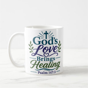 Taza De Café El amor de Dios trae sanidad Cita espiritual diari
