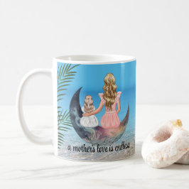 Taza De Café El amor de la madre educada es eterno | Feliz Día 