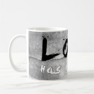 Taza De Café El amor de SlipperyJoe no tiene color raza tono de