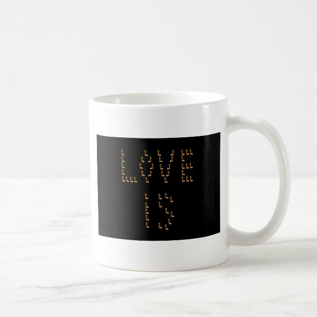 Taza De Café El amor es (Derecha)
