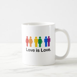 Taza De Café El amor es amor.