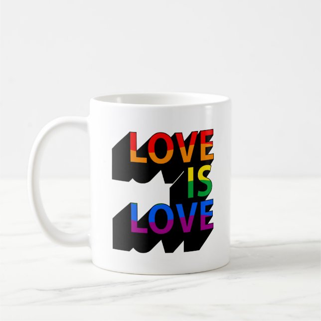 Taza De Café El amor es amor (Izquierda)