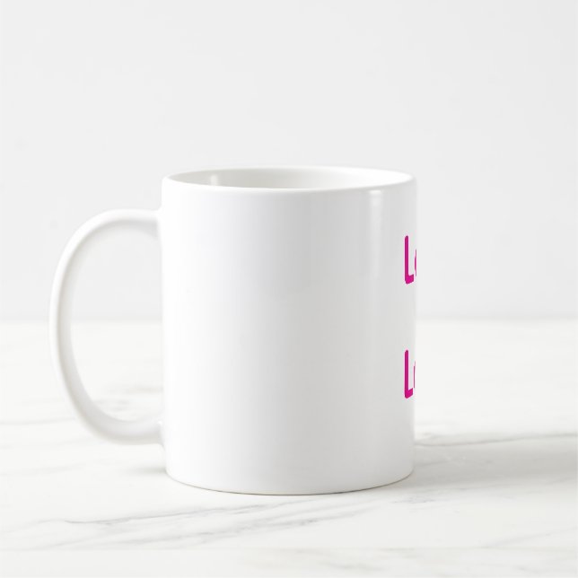 Taza De Café El amor es amor color rosa morado orgullo LGBTQ ga (Izquierda)