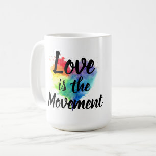 Taza De Café El amor es el Movimiento Mug