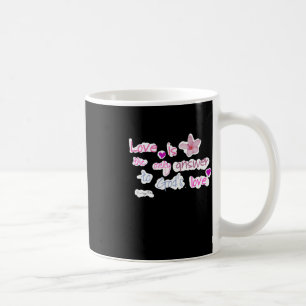 Taza De Café El amor es la única respuesta al amor común de Dio