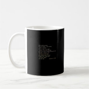 Taza De Café El Amor Es Paciente Diseño Inspirador Simple