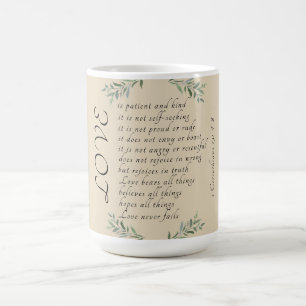 Taza De Café El amor es tazón de café paciente